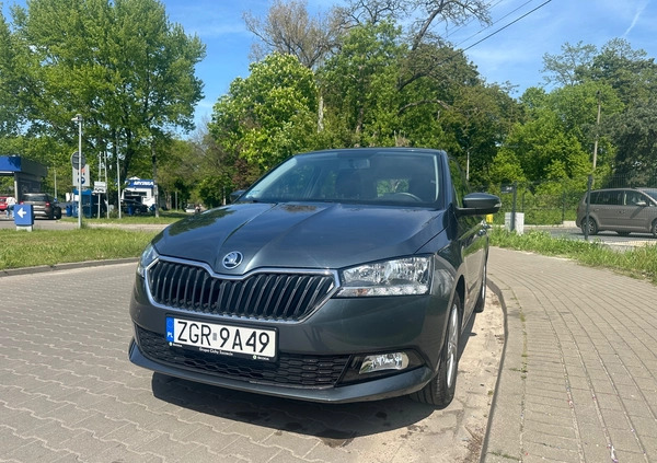 Skoda Fabia cena 51900 przebieg: 48500, rok produkcji 2020 z Poznań małe 67